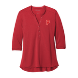 A8.  Ladies' UV Choice Pique Henley