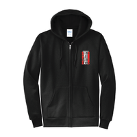 F.  Core Fleece Full Zip Hooded Sweatshirt